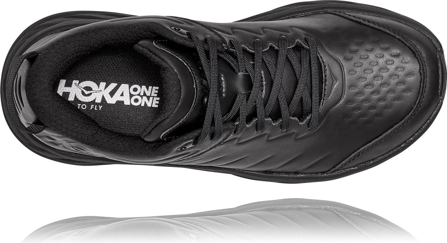 Hoka One One Hoka Bondi SR Leather Black Man - Image 5