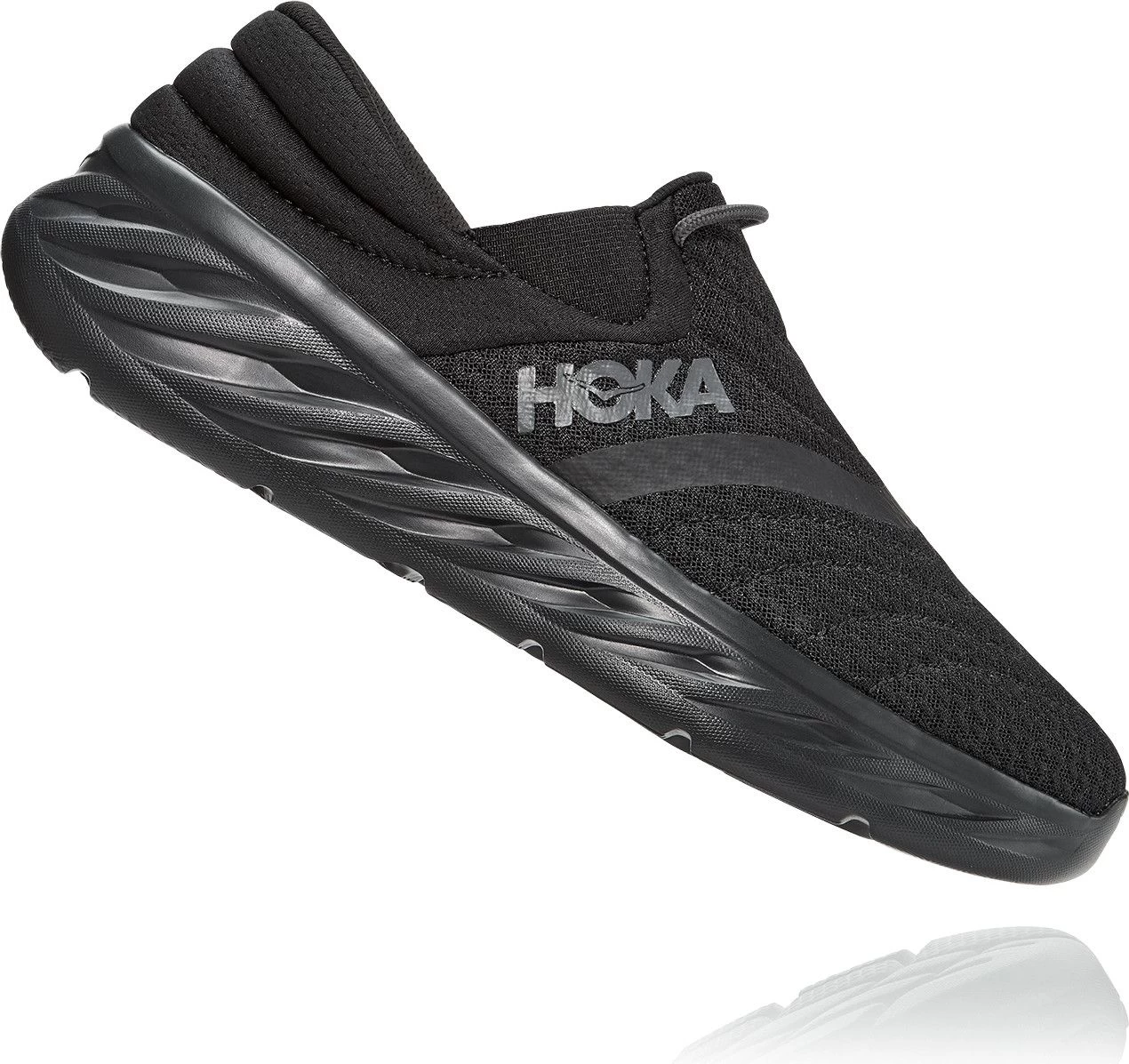 Hoka One One Hoka ORA Recovery Shoe 2 Black Mens - Image 2