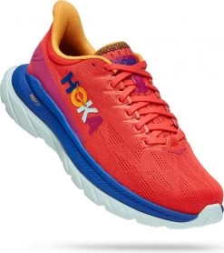 Hoka One One Mach 4 St (Art) Pack Red Multi-color Women Running Shoes